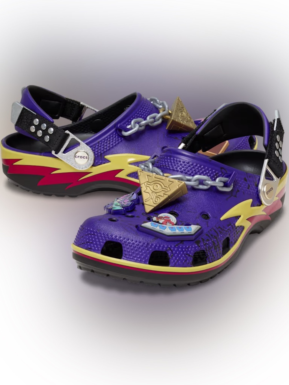 👩🎤 CROCS x YUGIOH YUGI CLOGS PURPLE 👩🎤